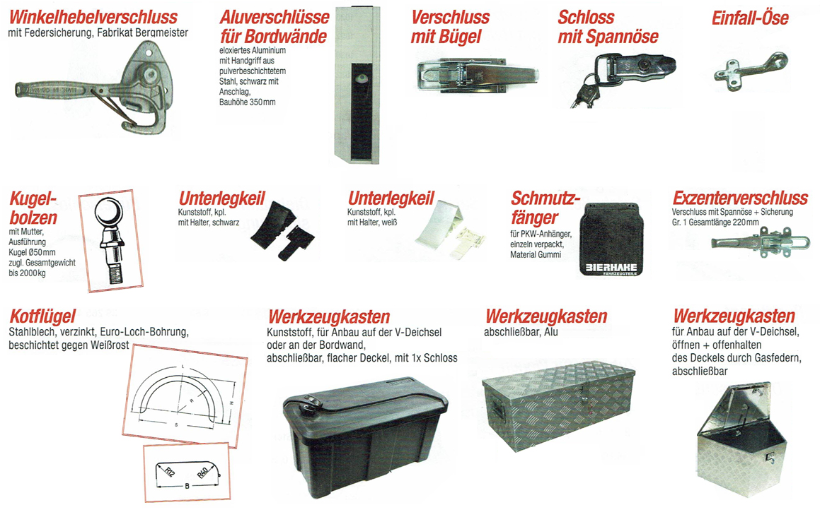 Anhänger Ersatzteile  Anhänger-Center Simon GmbH & Co. KG.